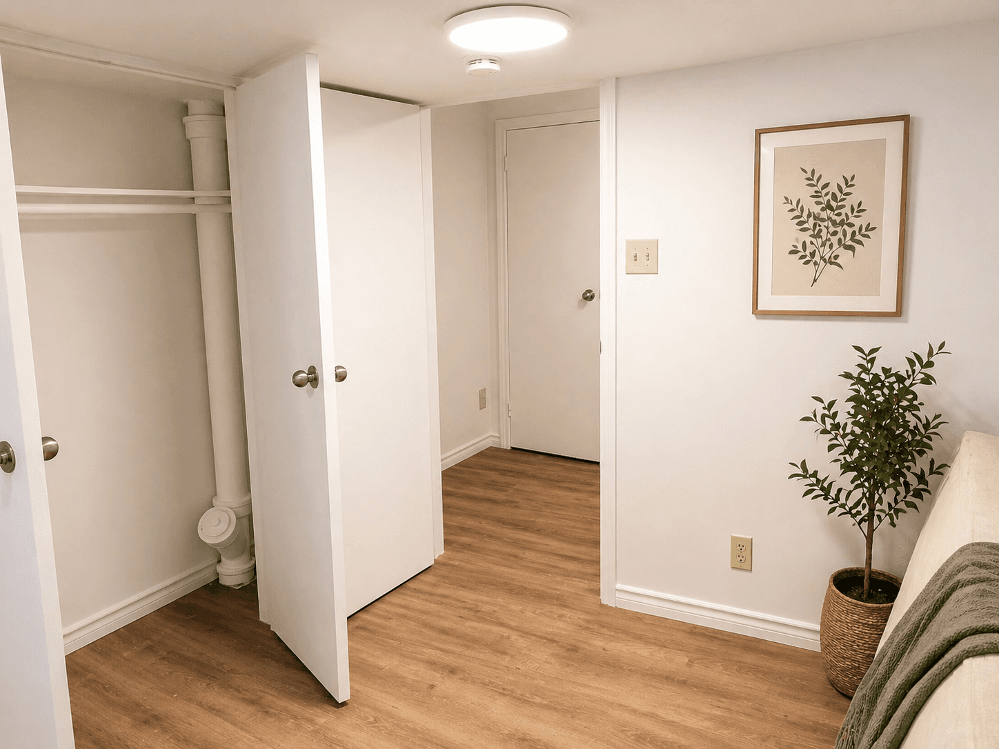 Interior Room Overview at Modern 2-Bedroom Apartment in Hintonburg – Parking Included, a 2 bedroom rental in 5 Armstrong Street, Ottawa, ON, listed for $1,850 per month