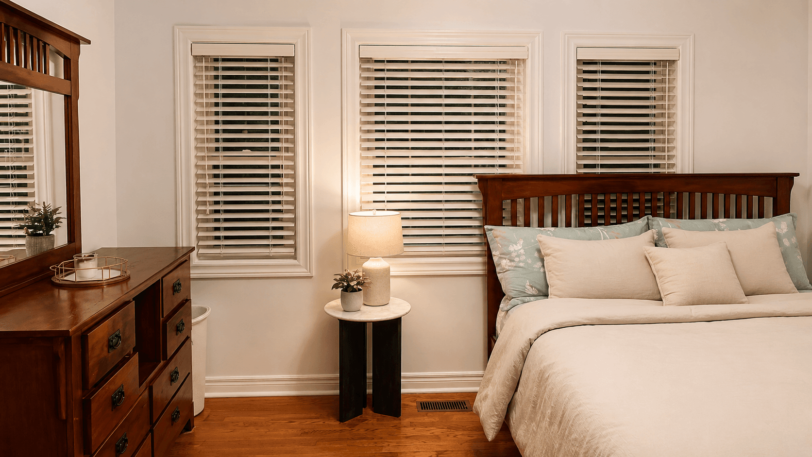 Cozy Primary Bedroom with Natural Light at 2 Bedroom Main Floor Unit in Northeast Ajax – 45 Thackery Drive, a 2 bedroom rental in 45 Thackery Drive, Ajax, ON, listed for $750 per month