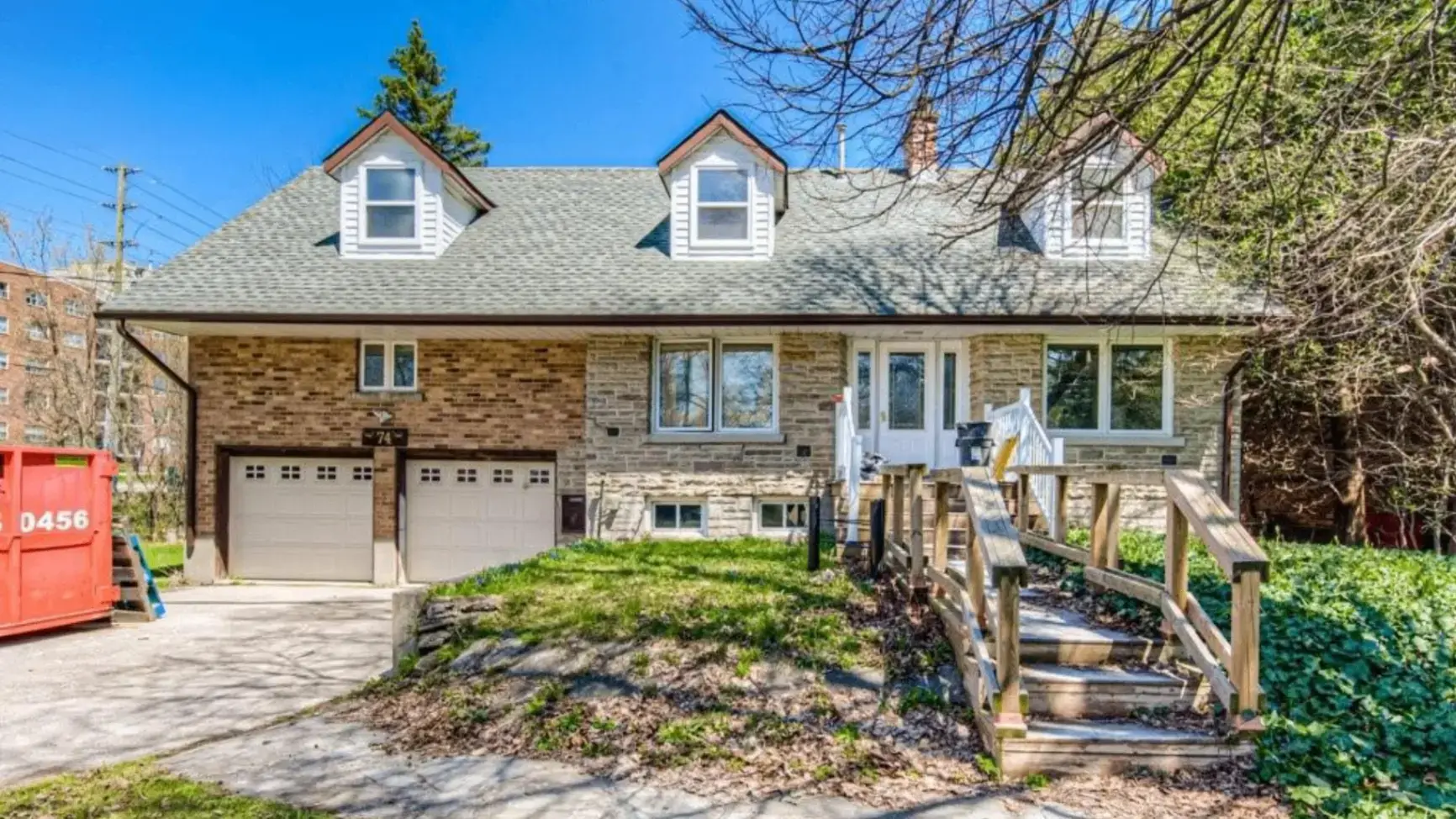 Charming Front Exterior with Landscaping at 1-Bedroom Basement in Waterloo – Affordable & Private, a rental rental in 74 McDougall Road, Waterloo, ON, listed for $1,200 per month